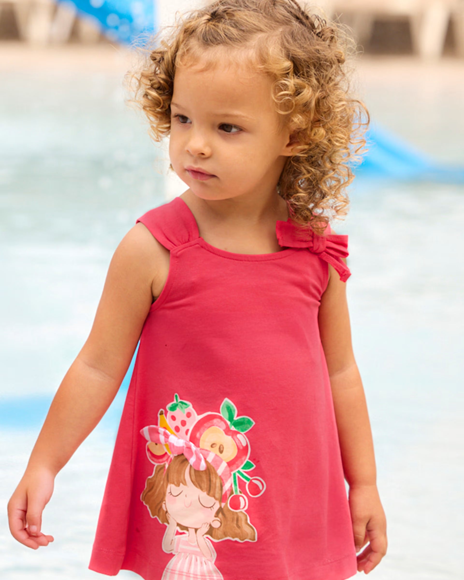 Vestito cotone neonata Mayoral con grafica frutta Mayoral 6 Mesi 68cm