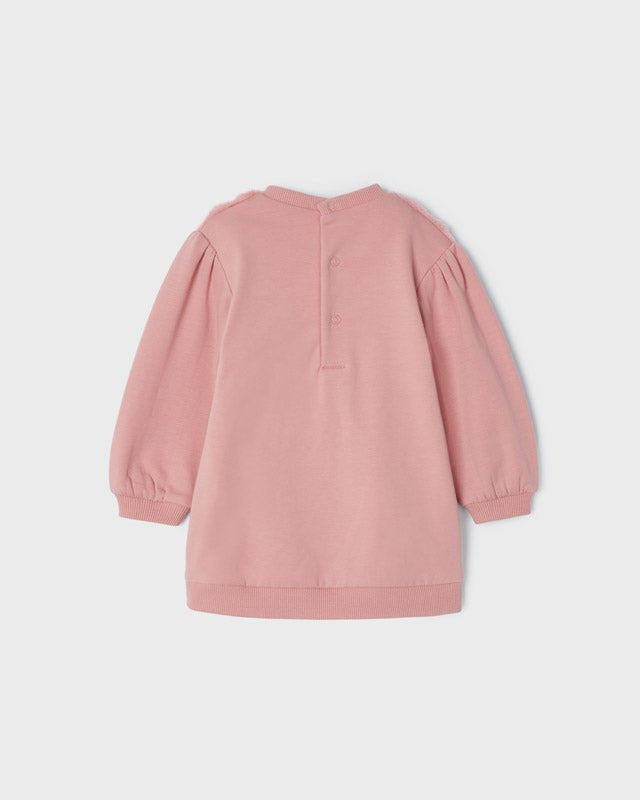 Vestito pellicciotto con borsetta neonata Mayoral rosa - ErreGiModaBimbo
