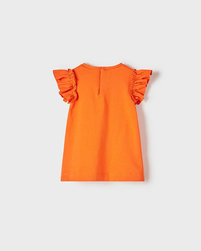 Vestito Play neonata Mayoral arancio giraffa - ErreGiModaBimbo