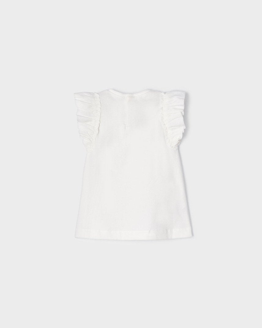 Vestito Play neonata Mayoral bianco giraffa - ErreGiModaBimbo