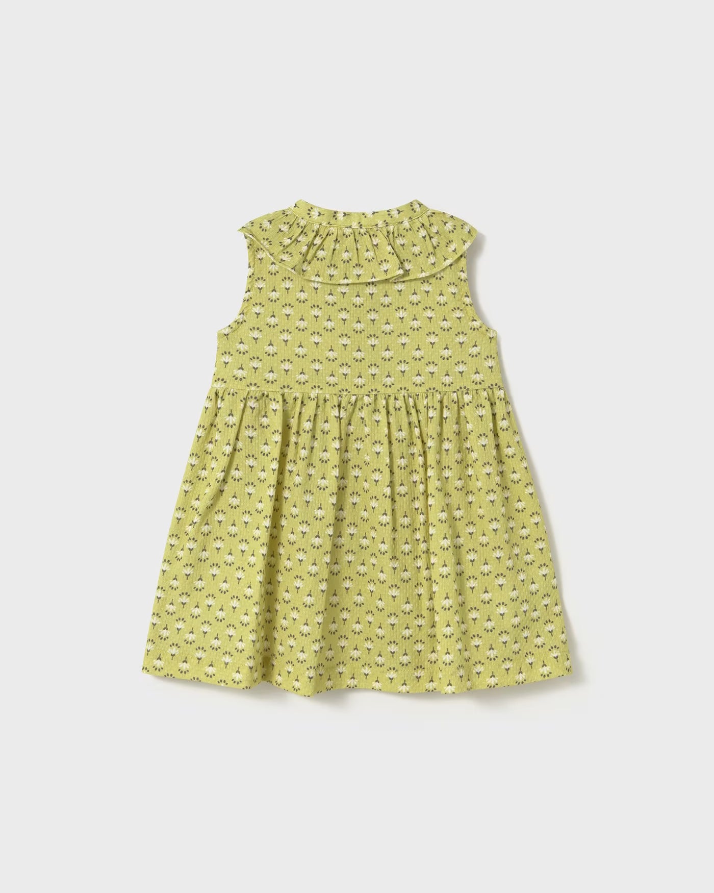 Vestito stampato con bottoni neonata Mayoral floreale pistacchio Mayoral 6 Mesi 68cm
