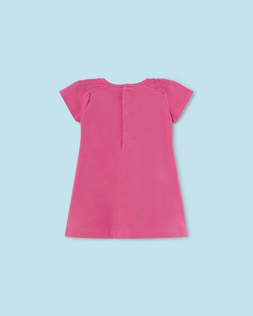 Vestito stampato fresco cotone neonata Mayoral Magenta Mayoral Magenta