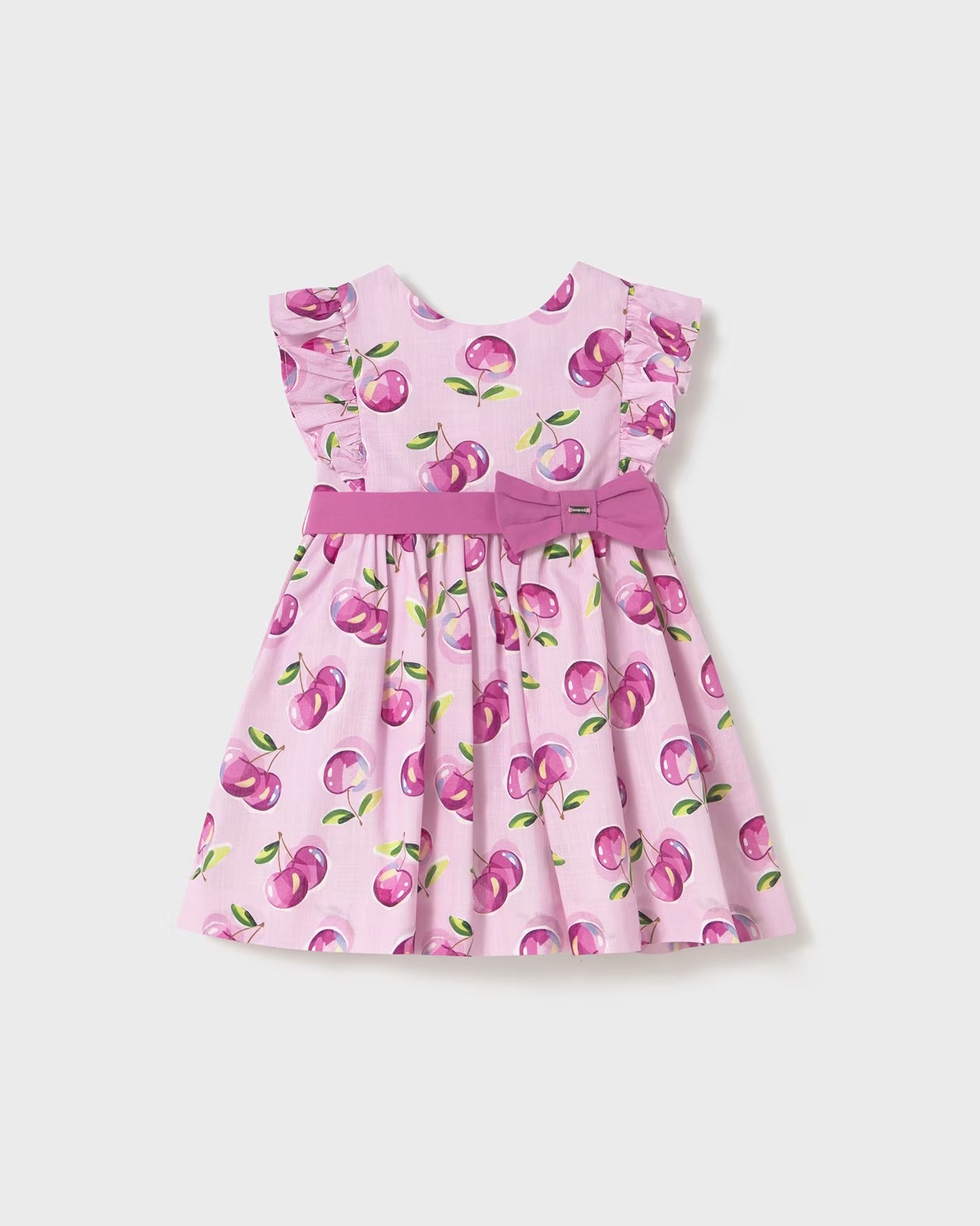 Vestito stampato neonata Mayoral stampa frutta malva Mayoral Malva