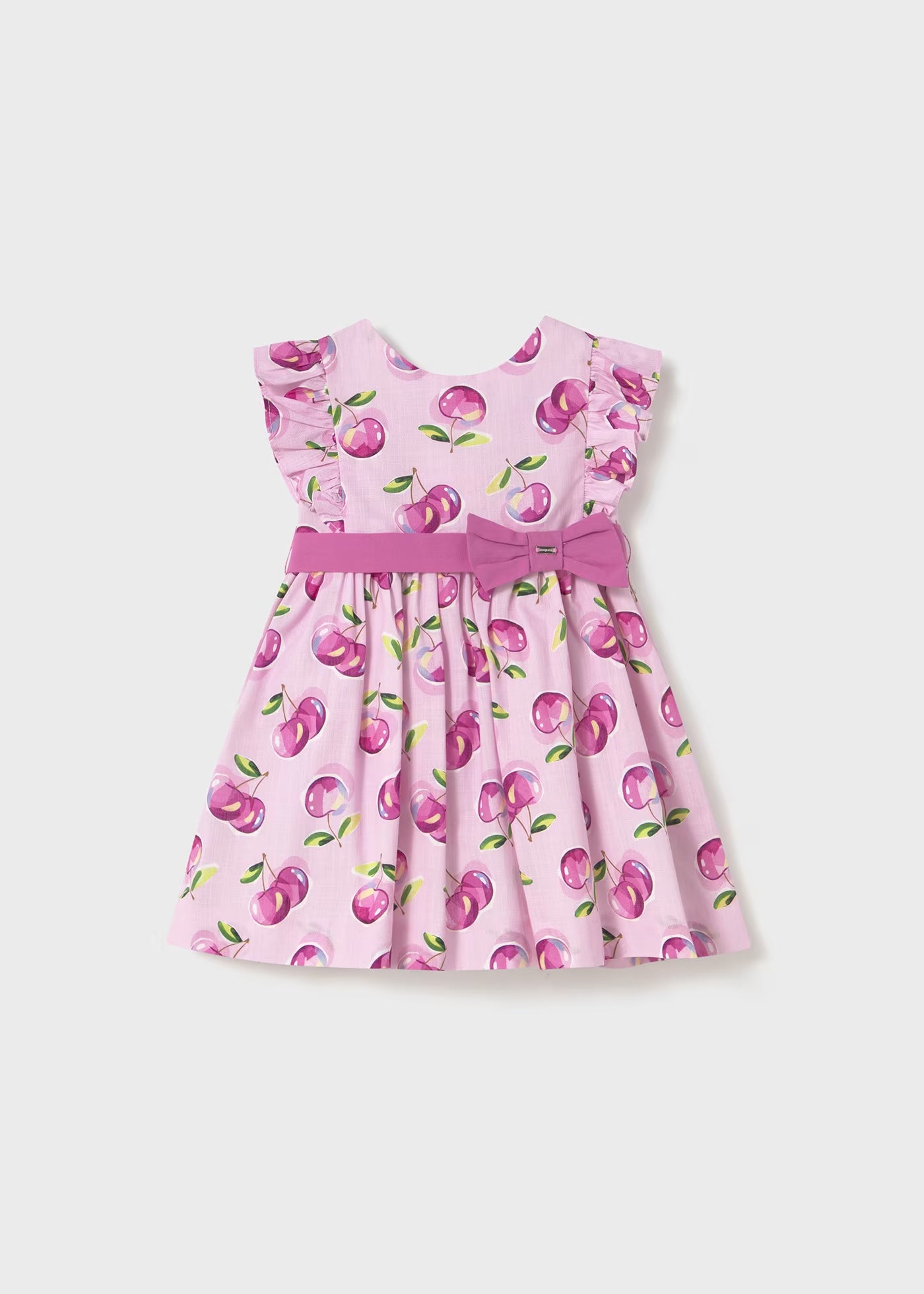 Vestito stampato neonata Mayoral stampa frutta malva Mayoral Malva