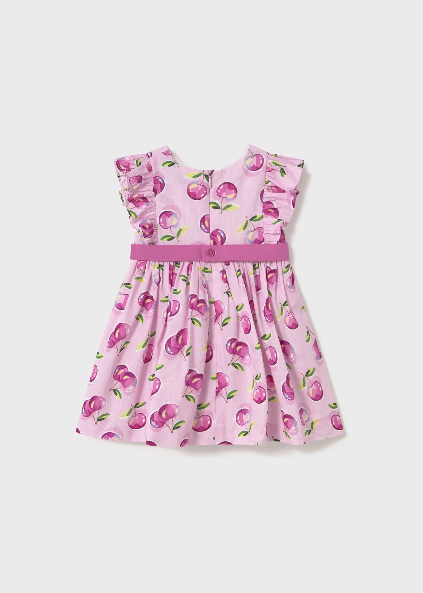 Vestito stampato neonata Mayoral stampa frutta malva Mayoral Malva