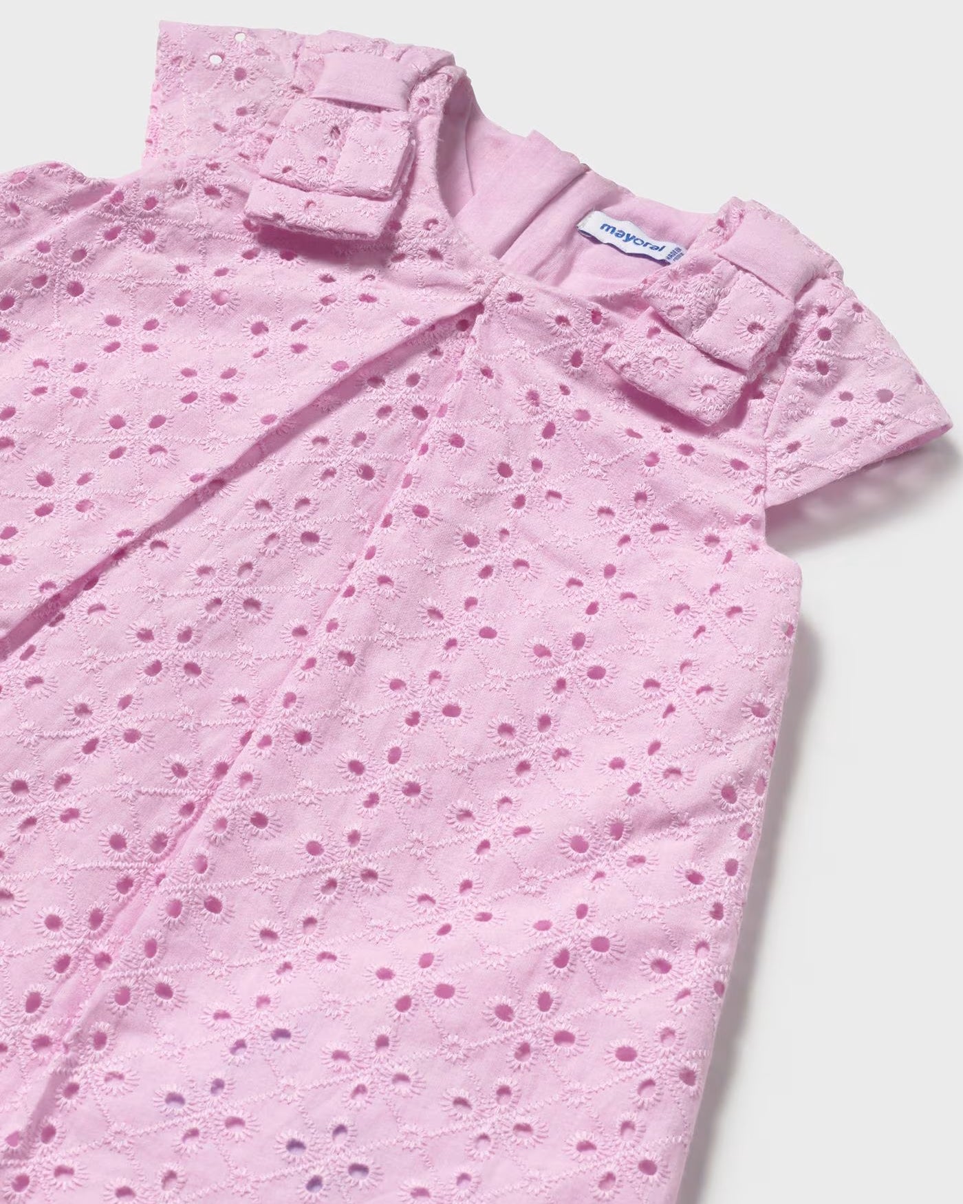 Vestito traforato neonata Mayoral orchidea Mayoral 6 Mesi 68cm