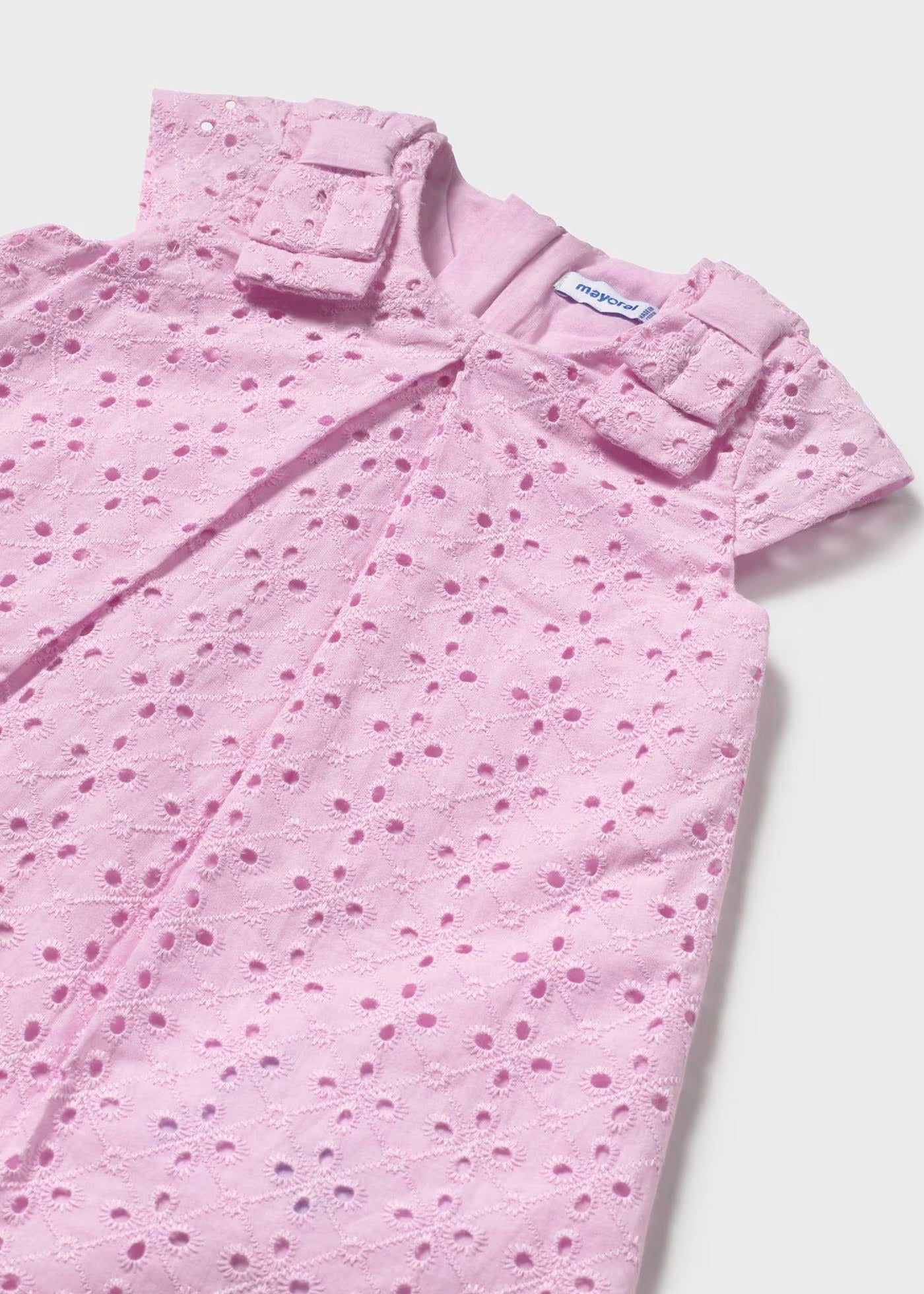 Vestito traforato neonata Mayoral orchidea Mayoral 6 Mesi 68cm