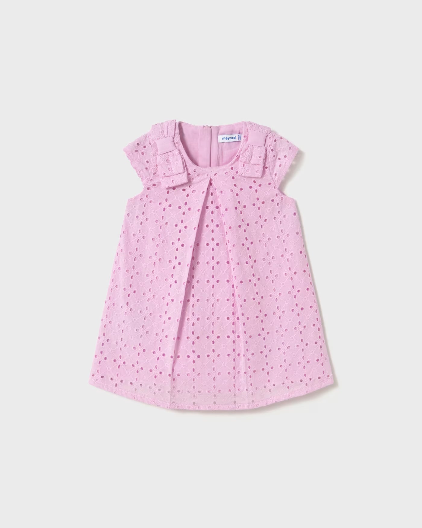Vestito traforato neonata Mayoral orchidea Mayoral 6 Mesi 68cm