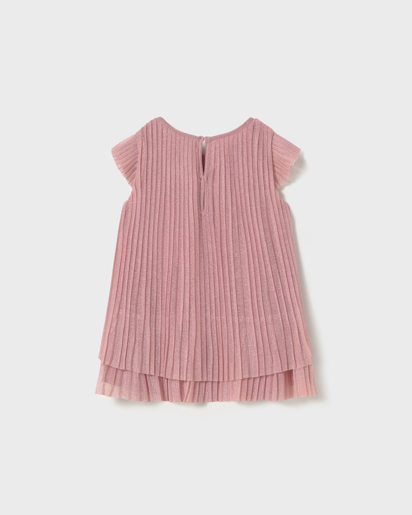 Vestito tulle plissettato neonata Mayoral rosato Mayoral Rosato