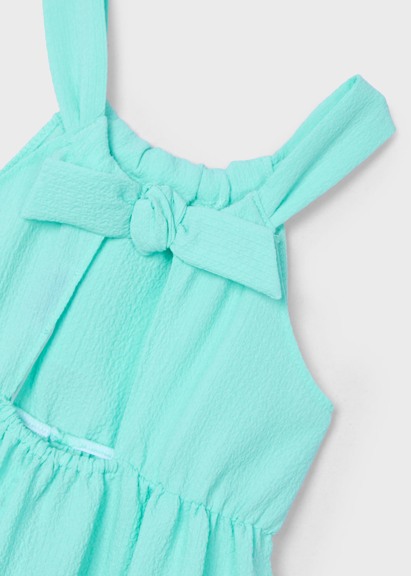 Vestito volant bambina Mayoral acqua Mayoral Acqua