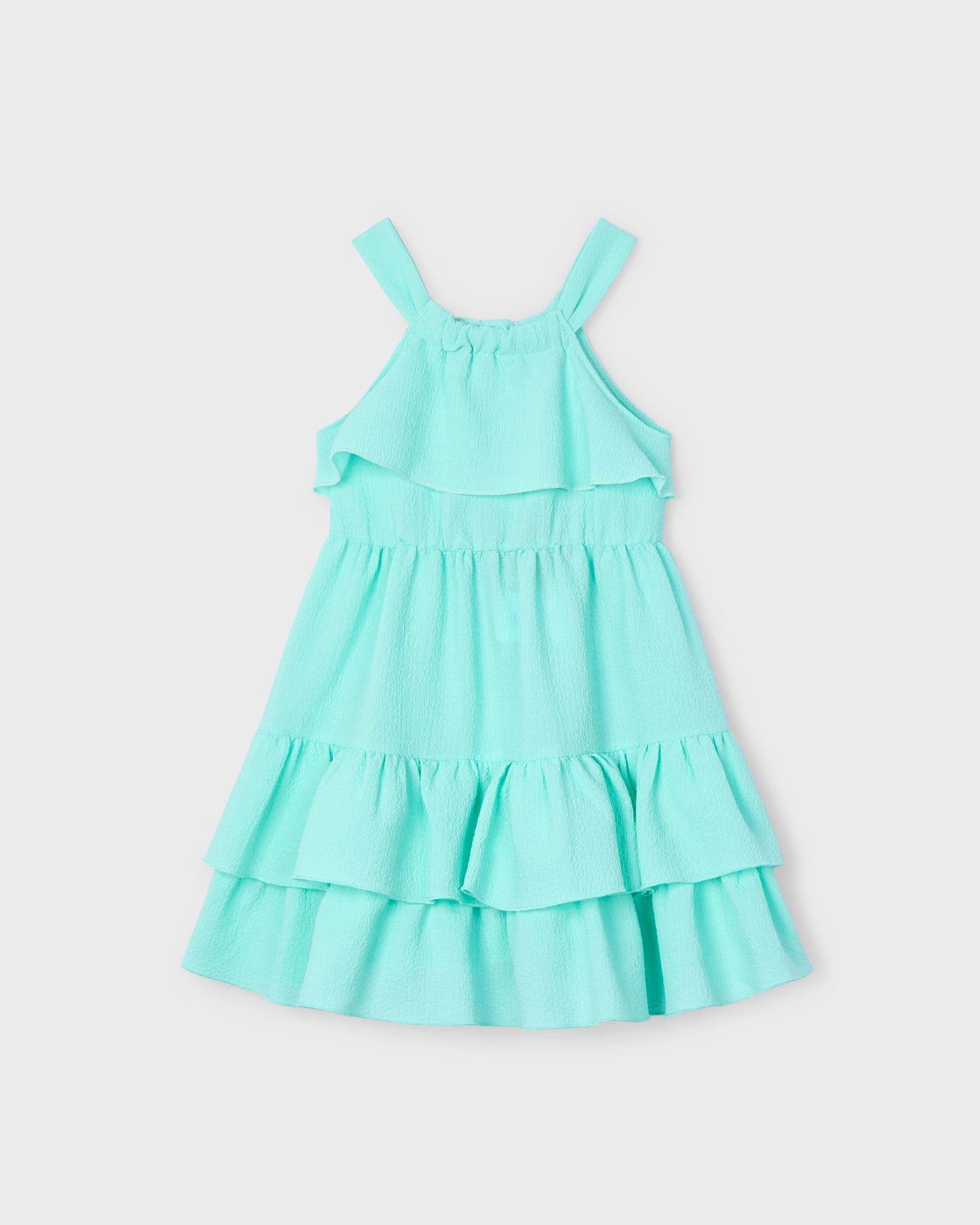 Vestito volant bambina Mayoral acqua Mayoral Acqua