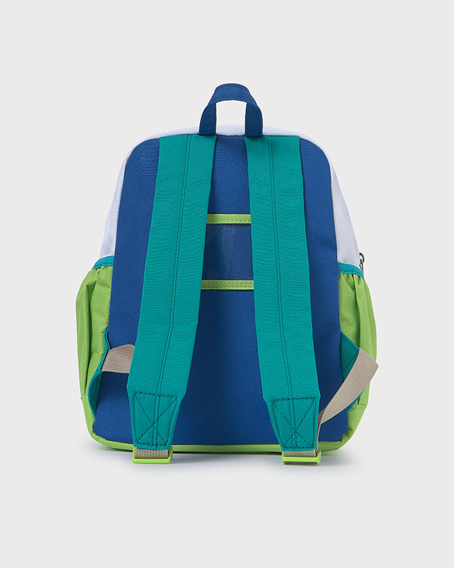 Zainetto asilo Mayoral blu e verde faccina Mayoral Default Title