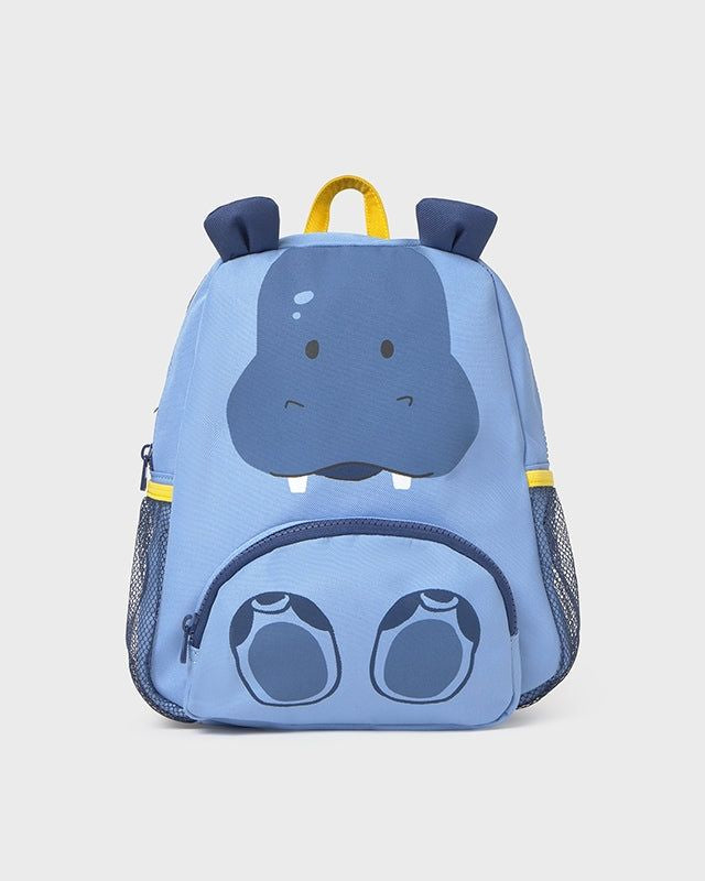 Zainetto Asilo neonato Mayoral ippopotamo blu Mayoral