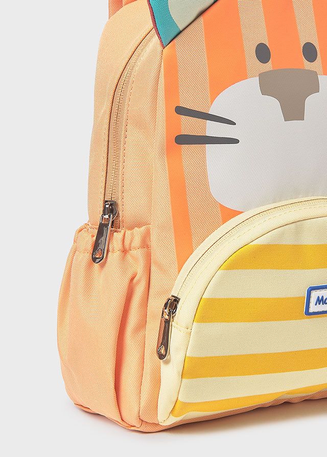 Zainetto asilo nido neonato Mayoral Safari arancione Mayoral