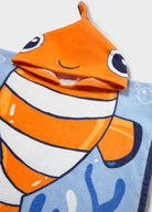 Poncho asciugamano mare con cappuccio neonato Mayoral pesce pagliaccio Mayoral 12 Mesi 80cm