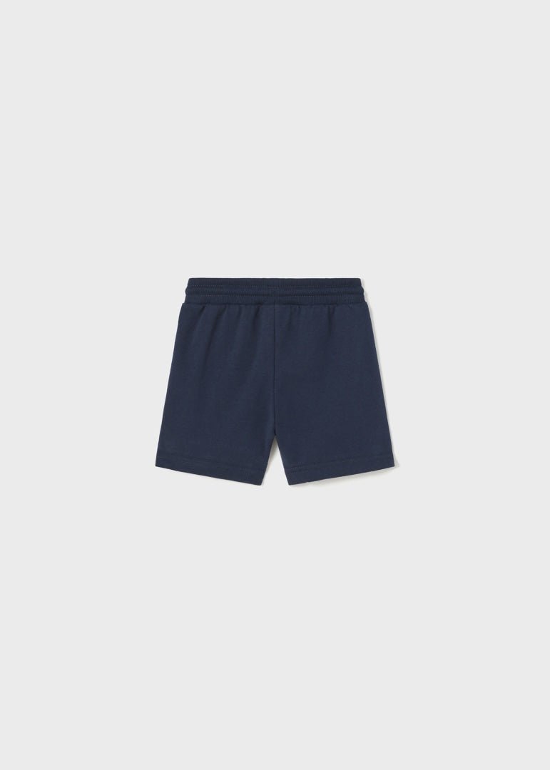 Bermuda basic neonato Mayoral cotone blu - ErreGiModaBimbo