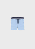 Bermuda coulisse twill neonato Mayoral celeste - ErreGiModaBimbo