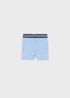 Bermuda coulisse twill neonato Mayoral celeste - ErreGiModaBimbo