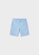 Bermuda modello chino in twill bambino Mayoral Azzurro - ErreGiModaBimbo