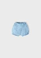 Bermuda neonata Mayoral Lyocell Tencel™ denim - ErreGiModaBimbo