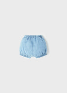 Bermuda neonata Mayoral Lyocell Tencel™ denim - ErreGiModaBimbo