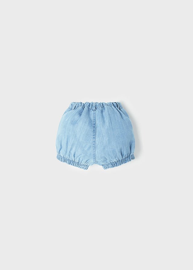 Bermuda neonata Mayoral Lyocell Tencel™ denim - ErreGiModaBimbo