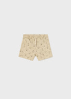 Bermuda neonato Mayoral vita regolabile stampato Beige - ErreGiModaBimbo