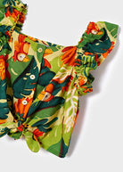 Blusa splallina bambina Mayoral stampa "Tucano" - ErreGiModaBimbo