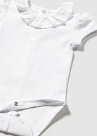 Body neonata Mayoral con colletto volant bianco Mayoral 0-1 Mesi 55cm