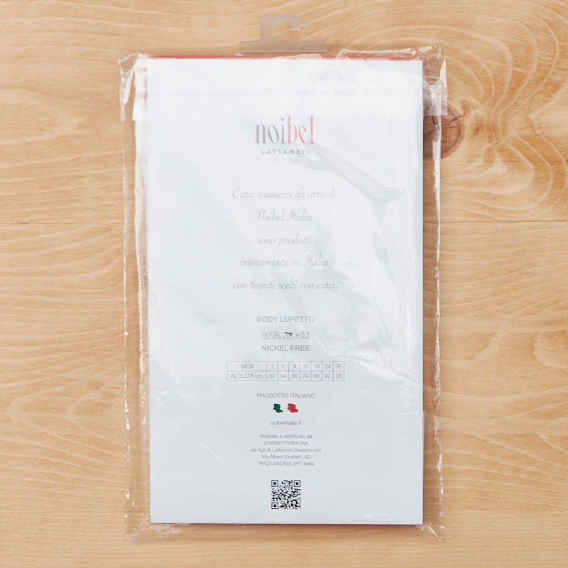 Body lupetto unisex caldo cotone manica lunga Noibel - ErreGiModaBimbo