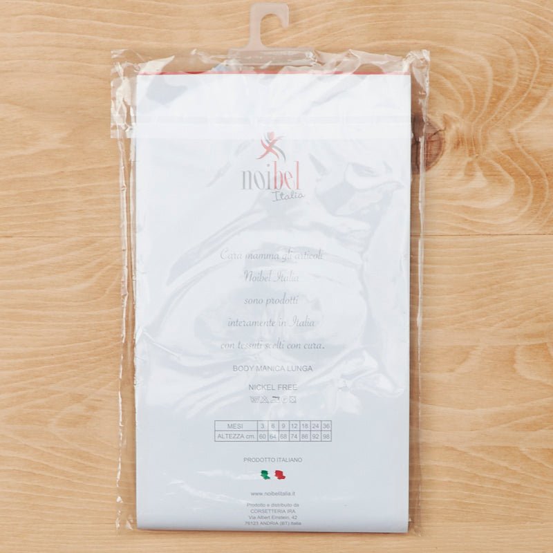 Body lupetto unisex caldo cotone manica lunga Noibel - ErreGiModaBimbo