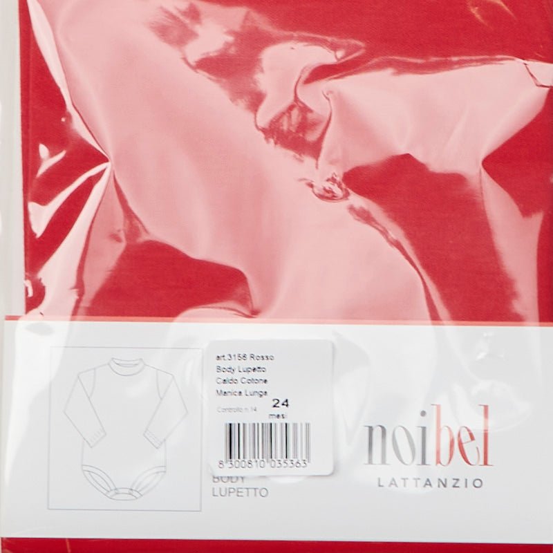 Body lupetto Unisex Caldo Cotone Rosso - ErreGiModaBimbo