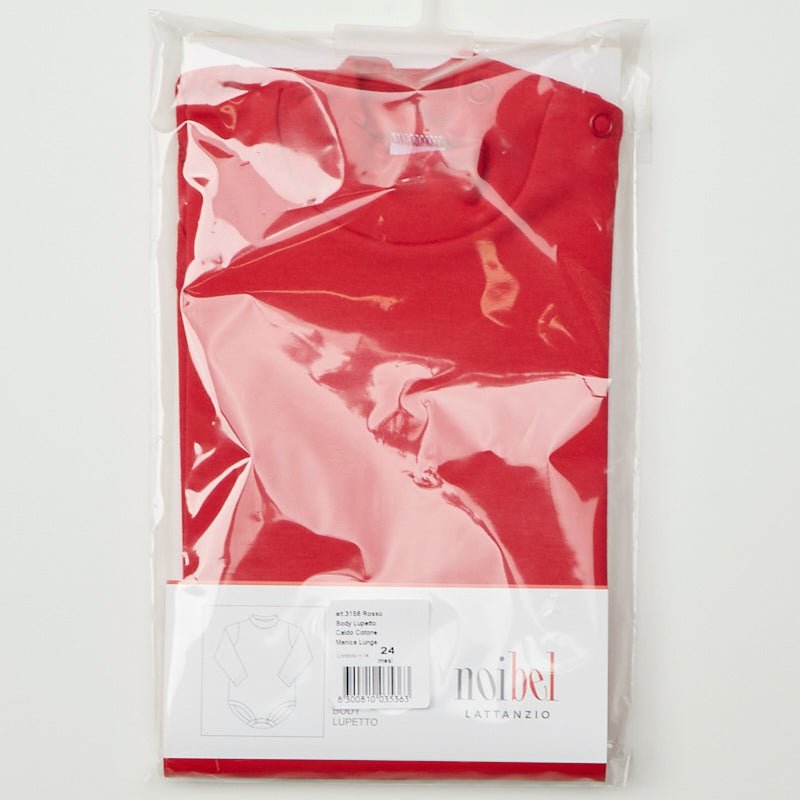 Body lupetto Unisex Caldo Cotone Rosso - ErreGiModaBimbo