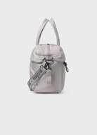 Borsa maternità neonati logo Mayoral Newborn grigio ghiaccio Mayoral