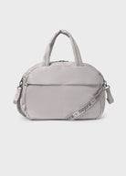 Borsa maternità neonati logo Mayoral Newborn grigio ghiaccio Mayoral