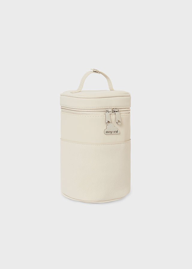 Borsa termica cilindrica Mayoral siminpelle Beige - ErreGiModaBimbo