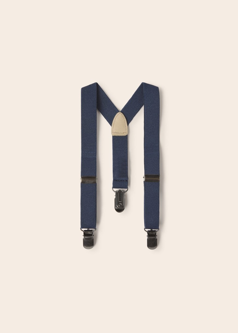 Bretelle neonato Mayoral blu fantasia palme Mayoral Default Title