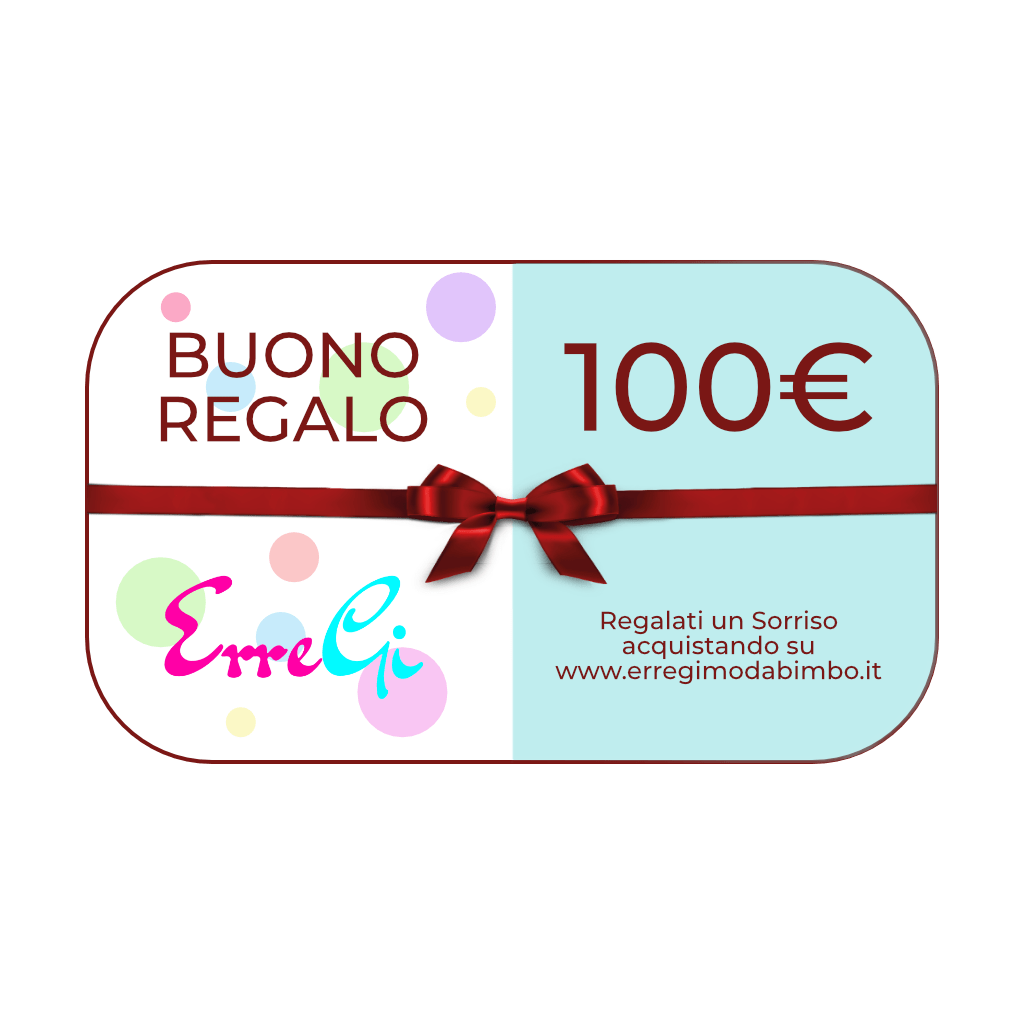 Buono Regalo ErreGi - ErreGiModaBimbo