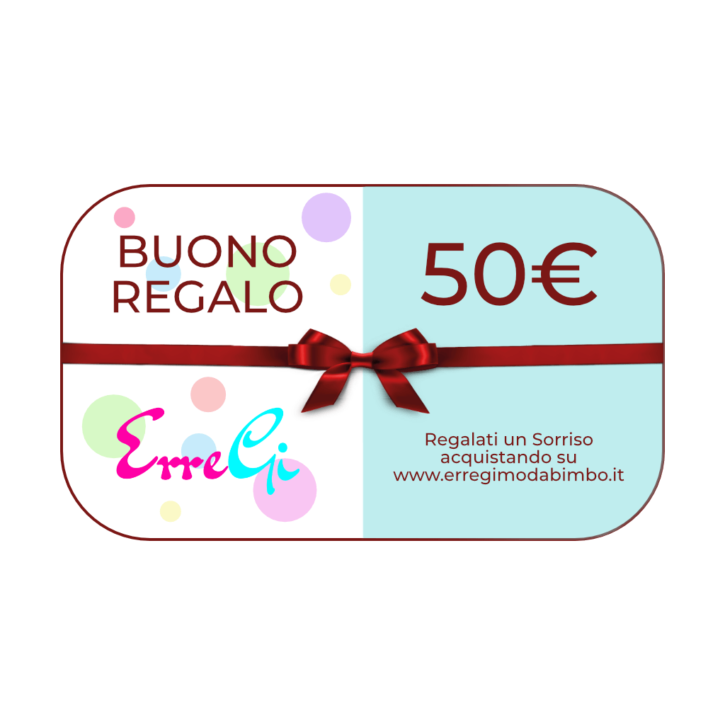 Buono Regalo ErreGi - ErreGiModaBimbo