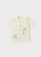 Camicia bambino Mayoral con dettagli ricamati Mayoral 2 Anni 92cm