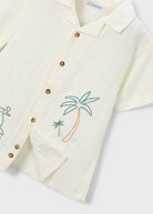 Camicia bambino Mayoral con dettagli ricamati Mayoral 2 Anni 92cm