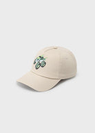 Cappello bambino Mayoral ricamo Monstertrack beige Mayoral 51 (3-4 Anni)