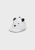 Cappello bianco motivo ricamato in cotone neonato Mayoral - ErreGiModaBimbo