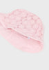 Cappello elegante pizzo rosa neonata Mayoral