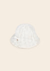 Cappello elgante pizzo bianco neonata Mayoral - ErreGiModaBimbo