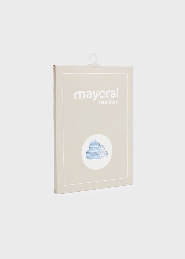 Cappello filo cotone Cotton neonato Mayoral Newborn azzurro - ErreGiModaBimbo