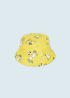 Cappello pescatore reversibile con stampa cani giallo Mayoral - ErreGiModaBimbo