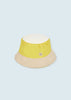 Cappello pescatore reversibile con stampa cani giallo Mayoral