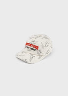 Cappello stampa dinosauri ricamo "ADVENTURE" cotone bambino Mayoral - ErreGiModaBimbo