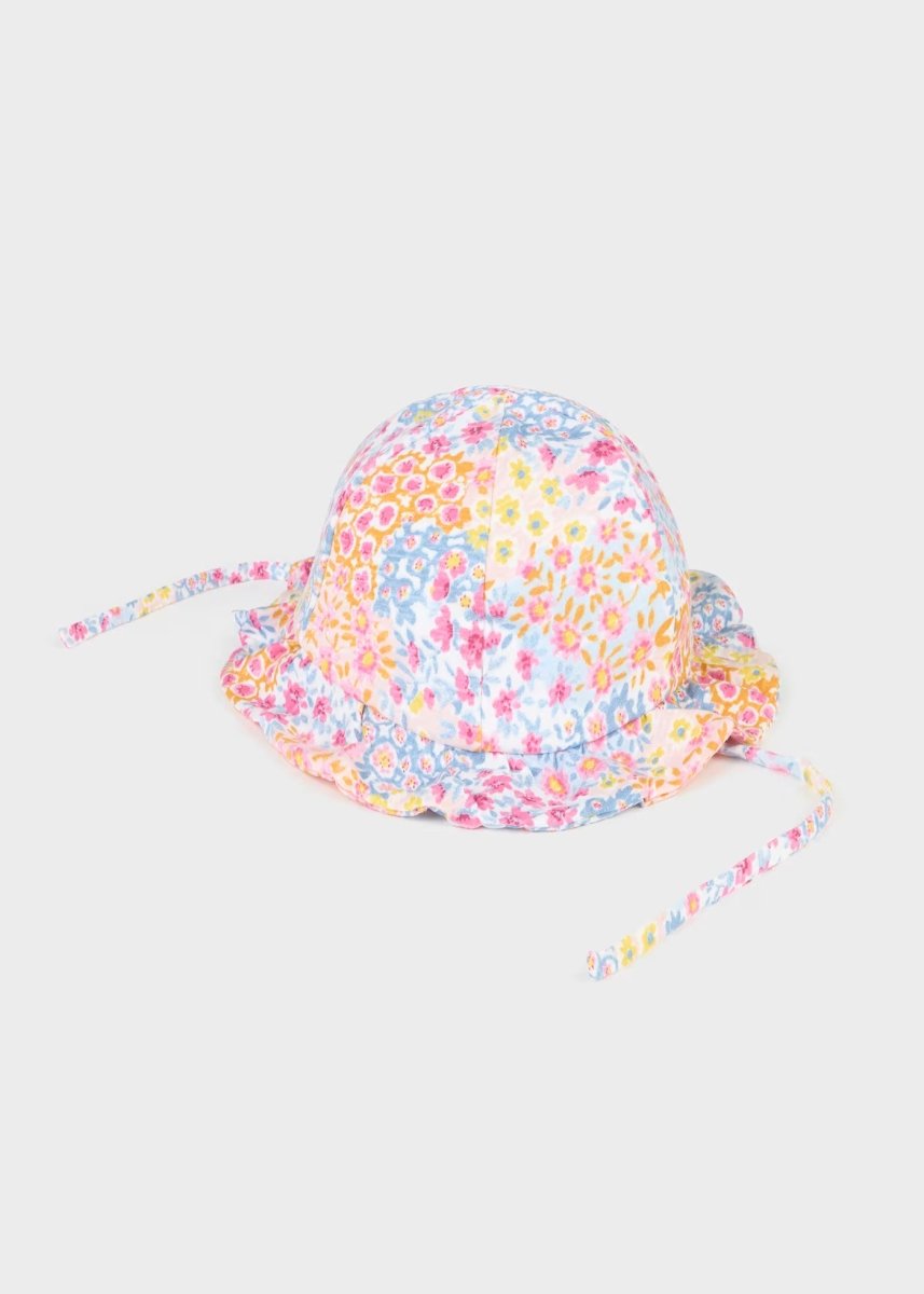 Cappello stampato cotone neonata Mayoral fantasia floreale Delia Mayoral Dalia
